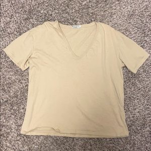 Stradivarius Basic V-neck Shirt